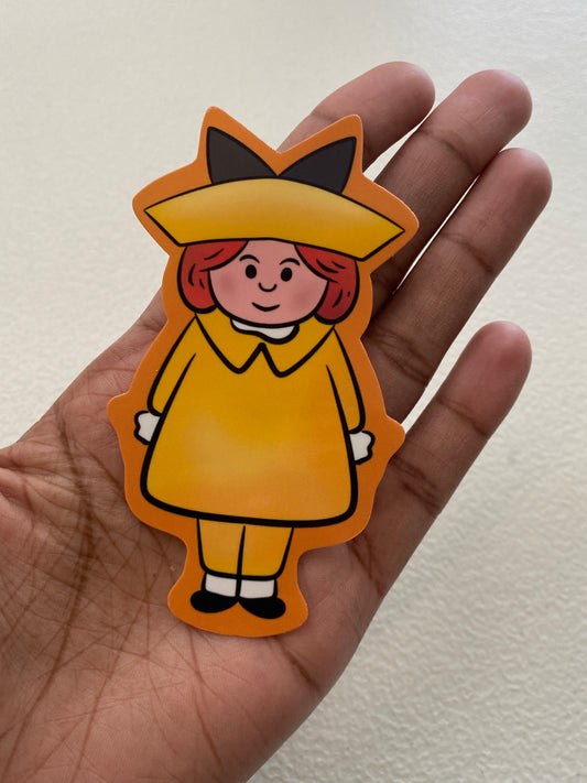 Madeline big sticker