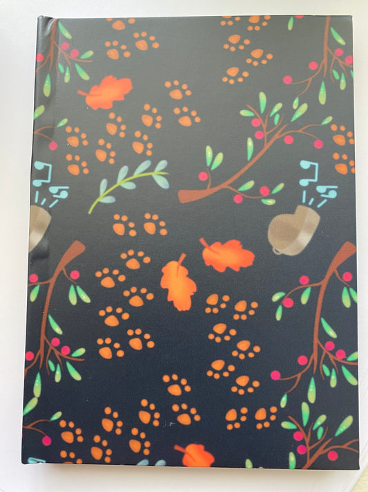 Forest love notebook